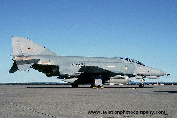 German Air Force JG74 McDonnell F-4F Phantom 37+77 (1993)