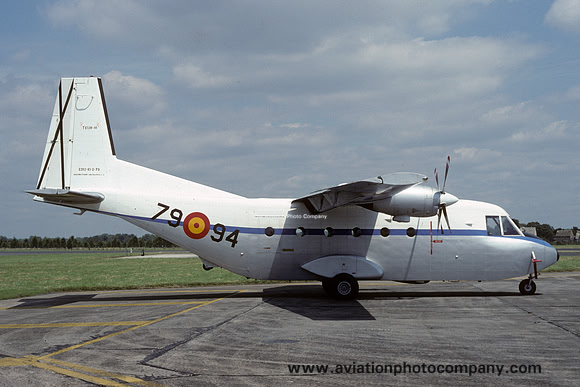 Spanish Air Force Ala 79 CASA C.212-100 TE.12B-41/7994 (1993)