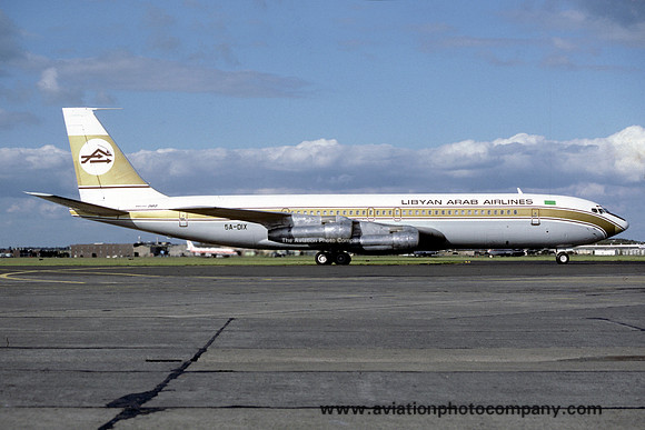 Libyan Arab Airlines Boeing 707-348C 5A-DIX (1986)