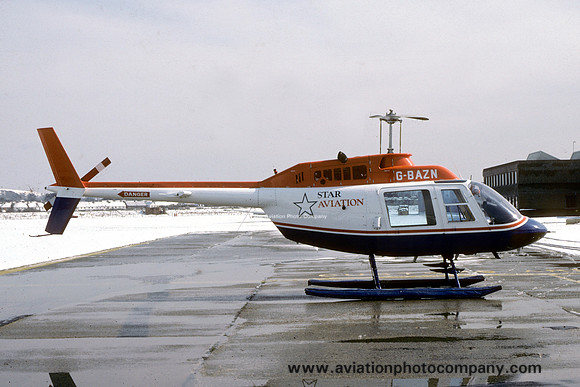 Star Aviation Bell 206B Jet Ranger II G-BAZN (1987)