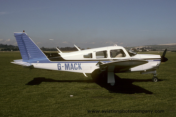 Piper PA-28R-200 Cherokee Arrow II G-MACK at Shoreham (1987)