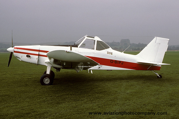 Piper PA-36-375 Brave G-BIPJ at Shoreham (1986)