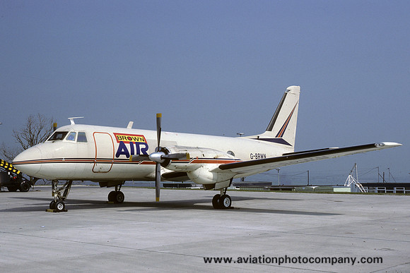 Brown Air Services Gulfstream I G-BRWN (1987)