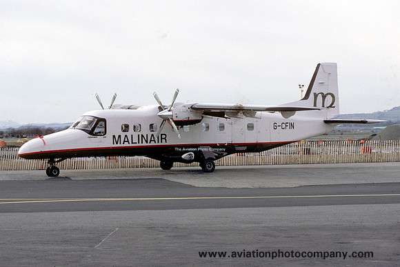 Malinair Dornier Do228-201 G-CFIN (1987)