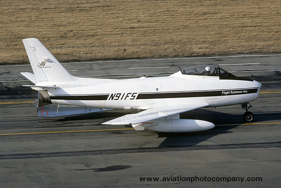 Flight Systems Inc Canadair CL-13 Sabre Mk.5 N91FS (1987)