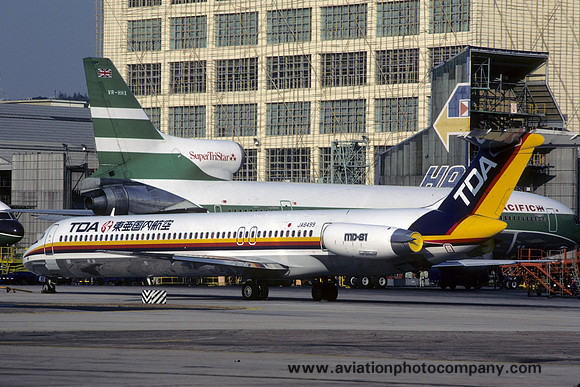 TDA Toa Domestic Airlines Douglas DC-9-81 JA8499 (1987)