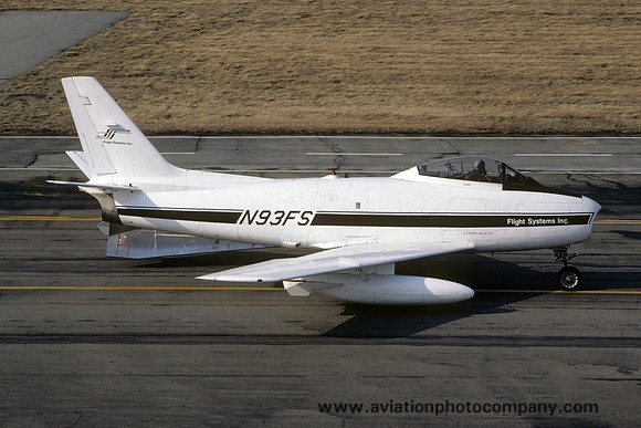 Flight Systems Inc Canadair CL-13 Sabre Mk.5 N93FS (1987)