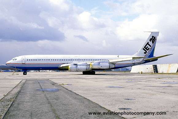 Jet 24 Boeing 707-329C OO-SJL (1987)