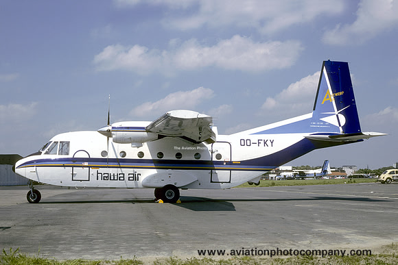 Hawa Air CASA C.212-200 OO-FKY (1986)
