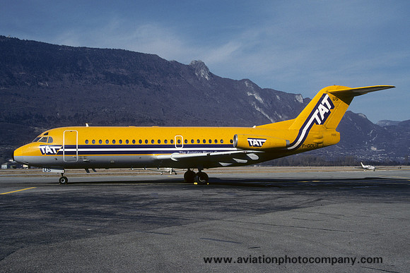 TAT Transport Aerien Transregional Fokker F-28-2000 Fellowship F-GDUS (1986)