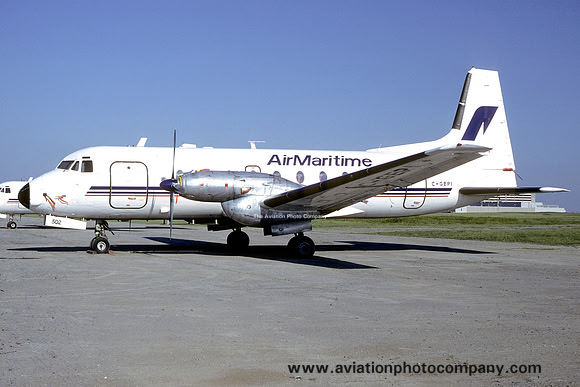 Air Maritime Hawker Siddeley HS.748-227 C-GEPI (1986)