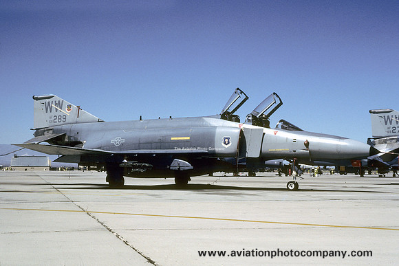USAF 37 TFW 562 TFS McDonnell F-4G Phantom 69-7289/WW (1990)