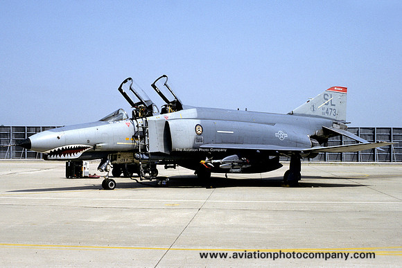 USAF Missouri ANG 110 TFS McDonnell F-4E Phantom 68-0473/SL (1990)