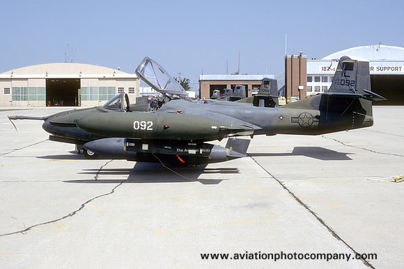 USAF Illinois ANG 169 TASS Cessna OA-37B Dragonfly 73-1092/IL (1990)