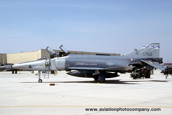 USAF California ANG 196 TRS McDonnell RF-4C Phantom 63-7762 (1990)