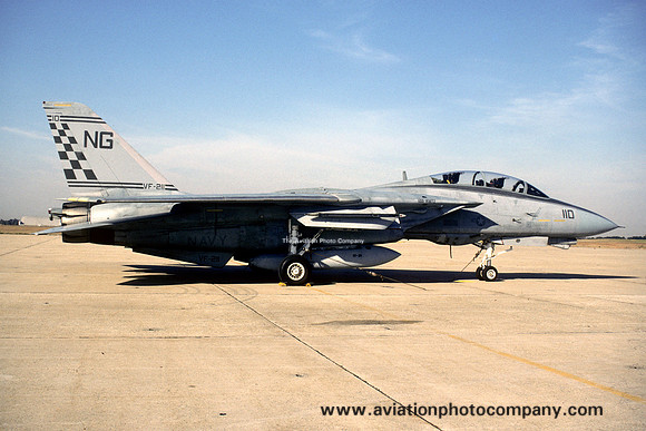 US Navy VF-211 Grumman F-14A Tomcat 163409/NG-110 (1990)