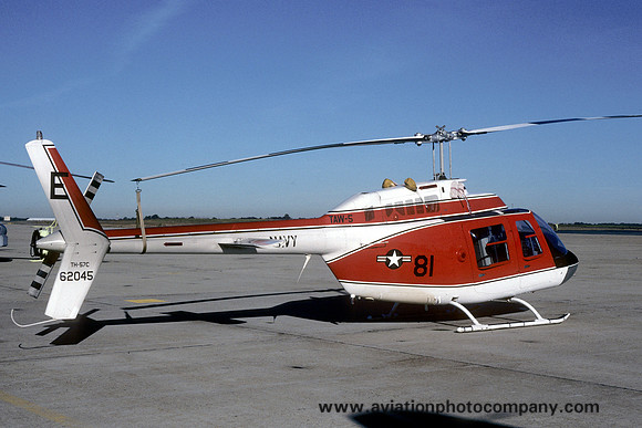 US Navy TAW-5 Bell TH-57C Sea Ranger 162045/E-81 (1990)