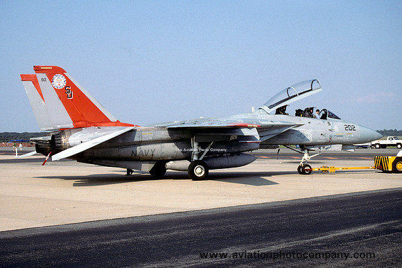 US Navy NATC Grumman F-14A Tomcat 159455/SD-202 (1990)