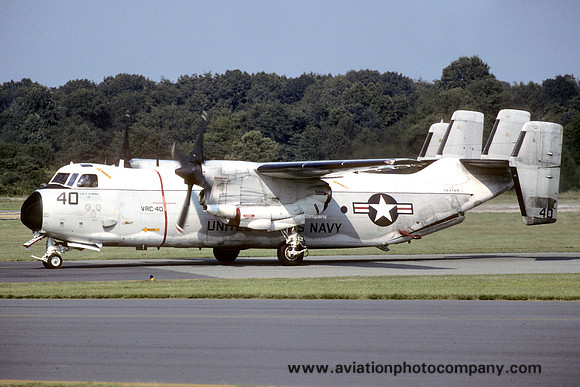 US Navy VRC-40 Grumman C-2A Greyhound 162169/40 (1990)