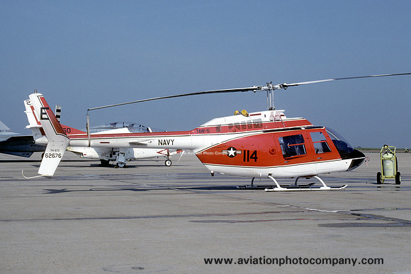US Navy TAW-5 Bell TH-57C Sea Ranger 162676/E-114 (1990)