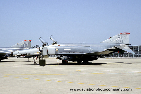 USAF Missouri ANG 110 TFS McDonnell F-4E Phantom 67-0376/SL (1990)