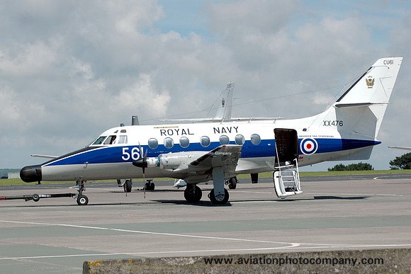 Royal Navy 750 Squadron Handley Page Jetstream T.2 XX476/CU561 (2007)