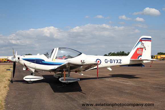 RAF 6 FTS Grob Tutor T.1 G-BYXZ at RIAT Fairford (2018)