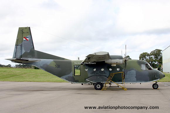 Uruguayan Air Force EA3 CASA C.212-200 531 (2007)