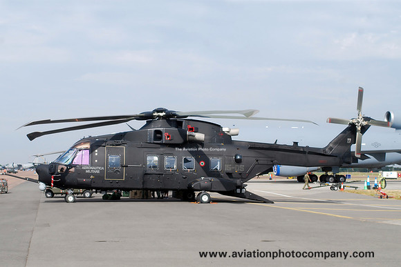 Italian Air Force 15 Stormo Agusta Westland HH-101A MM81868/15-05 at RIAT Fairford (2018)