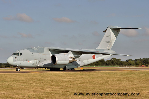 JASDF 403 Hikotai Kawasaki C-2 68-1203 at RIAT Fairford (2018)