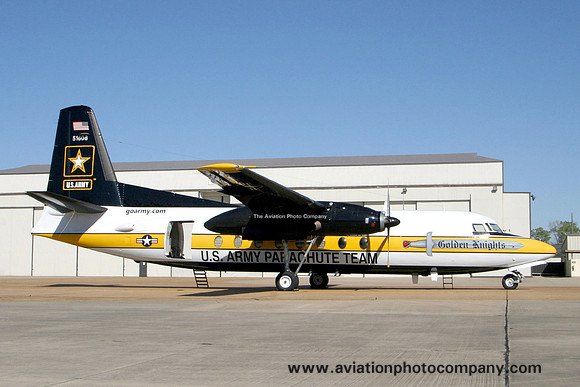 US Army Golden Knights Fokker C-31A 85-1608 (2007)