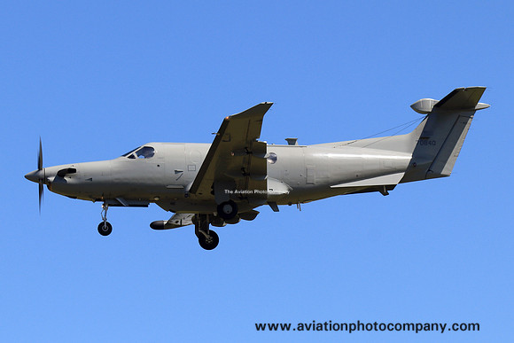 USAF Pilatus U-28A Draco 07-0840 at Prestwick (2018)
