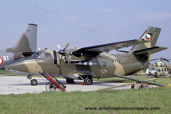 Czech Air Force LET L-410UVP 0712 (1993)
