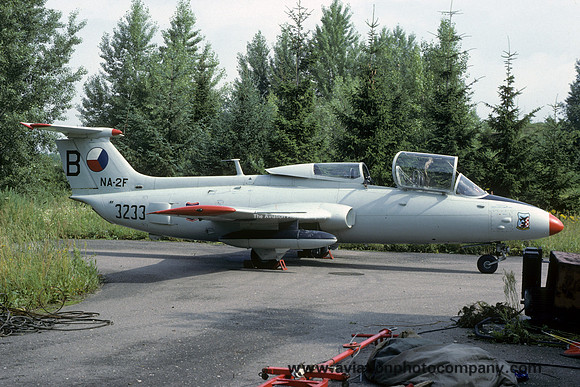 Czech Air Force 11 SLP Aero L-29 Delfin 3233 (1993)