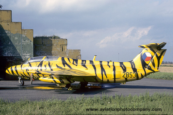 Czech Air Force Aero L-29 Delfin 2853 (1993)