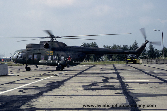 Russian Air Force 226 HR Mil Mi-8P Hip 35 yellow (1992)