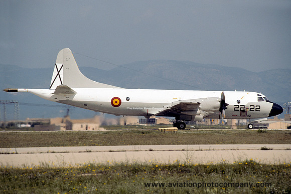 Spanish Air Force Ala 22 Lockheed P-3A Orion P.3-3/22-22 (1990)