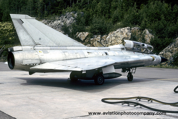 Finnish Air Force SAAB Draken Sk-35CS DK-268 (1993)