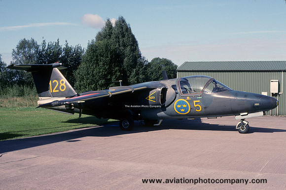 Swedish Air Force F5 SAAB 105 Sk-60A 60128/128 (1993)
