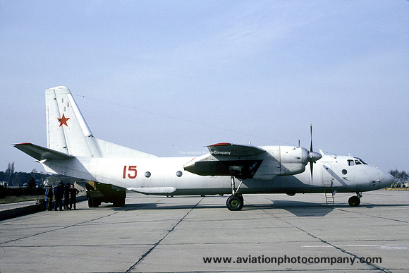 Russian Air Force Antonov An-26 15 red (1993)