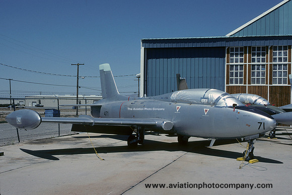 Ex South African Air Force Atlas MB.326M Impala I 471 at Mojave (1993)