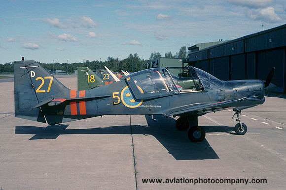 Swedish Air Force SAL Bulldog 61027 (1993)