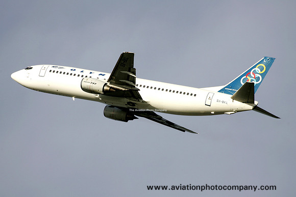 Olympic Airlines Boeing 737-4Y0 SX-BKL (2007)