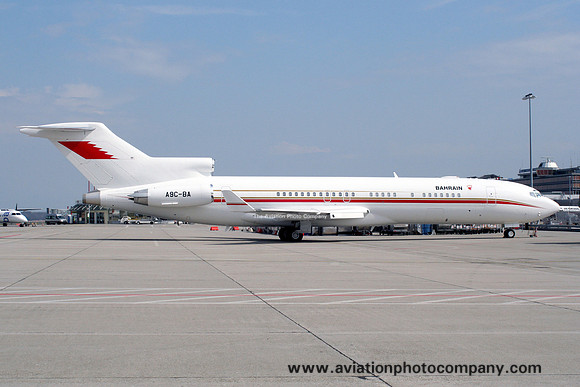 Bahrain Amiri Flight Boeing 727-2M7 A9C-BA at Geneva (2007)