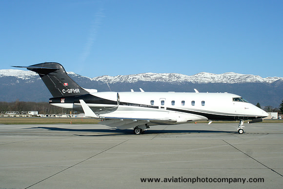 FHR Real Estate Corporation Bombardier Challenger 300 C-GFHR at Geneva (2007)
