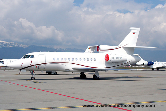Dassault Falcon 900DX D-AUCR at Geneva (2007)