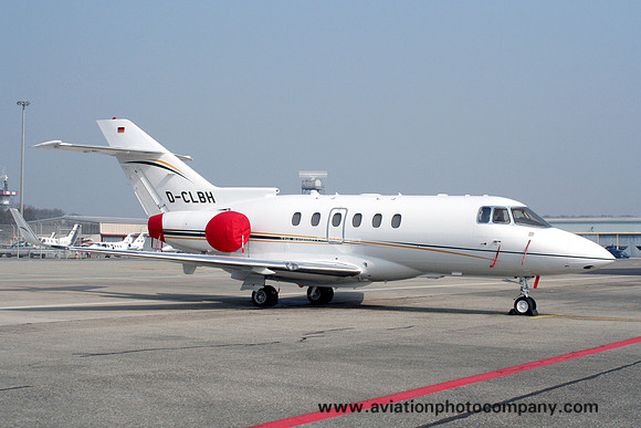 Elbe Air Lufttransport Hawker 850XP D-CLBH at Geneva (2007)