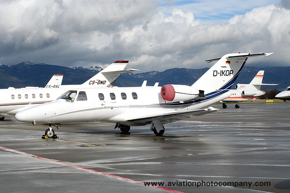 Cessna 525 CitationJet CJ1 D-IKOP at Geneva (2007)