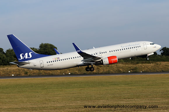 SAS Scandinavian Airlines System Boeing 737-86N LN-RGD (2018)