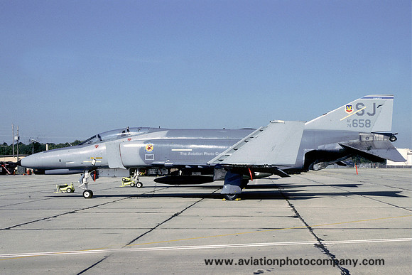 USAF 4 TFW 334 TFS McDonnell F-4E Phantom 74-0658/SJ (1990)